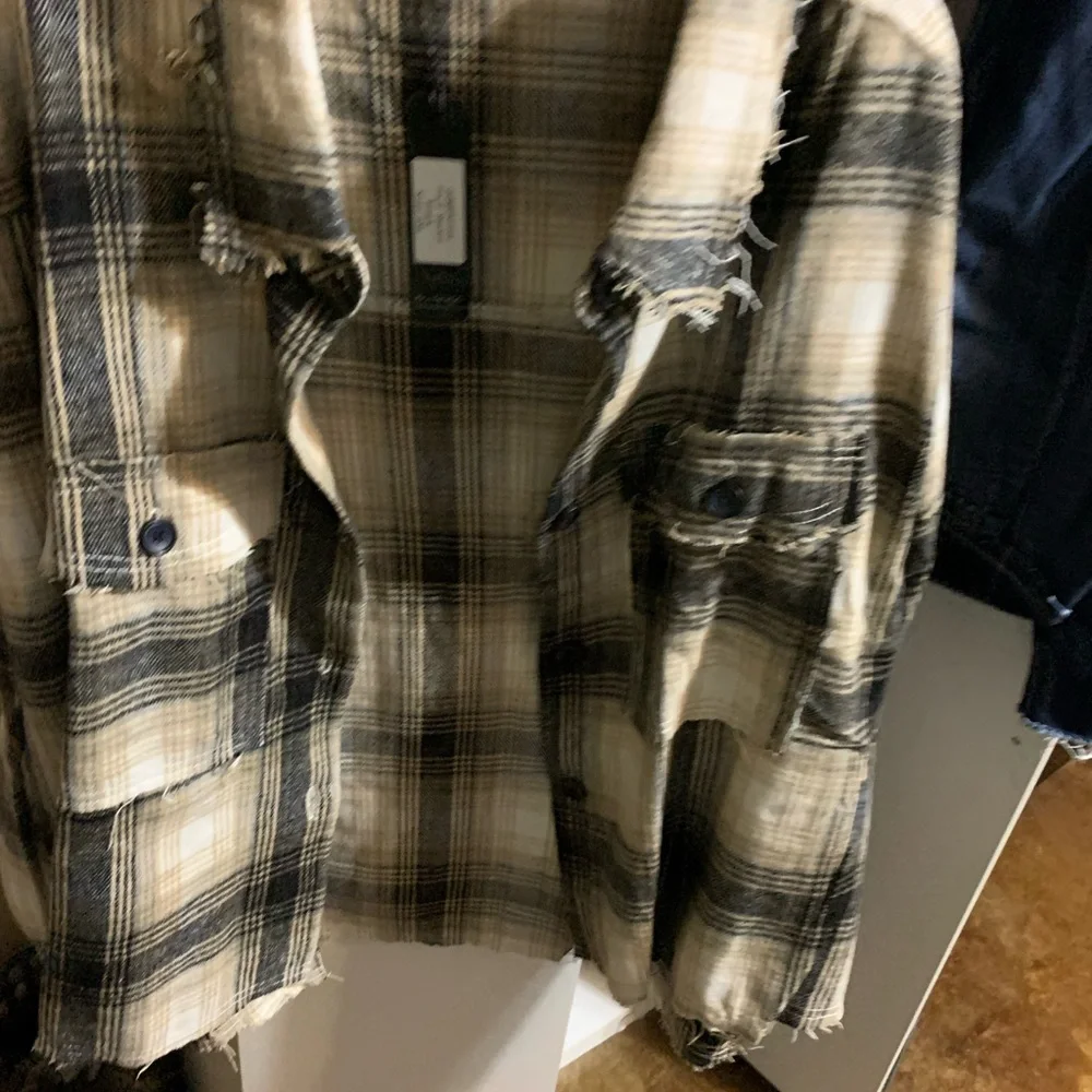 Glitzy Girl Black Plaid Shacket - Picture 3 of 8